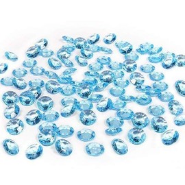 12mm Light Blue Diamond Crystals