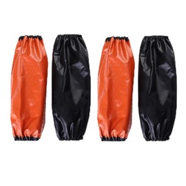 ZHUXILUDAO Two pairs Arm cover, PVC arm protector Sleeve protector arm cover, acid and alkali resistant, easy to clean arm cover, 16 inches long,