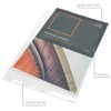A4 Smooth Transparent Corner Pockets 120 microns Pack of 50