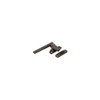 Left Hand Bronze Casement Window Locking Handle; 1-1/2" Screw Holes