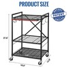 Mythinglogic Garden Tool Organizer for Garage, Yard Tool Rack with