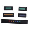 Dot Keycap Dye Sublimation Mechanical Keyboard Compatible with 61/64/68/87/96/104/108Black