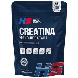 HS HERO SPORT Creatina Monohidratada Micronizada en Polvo