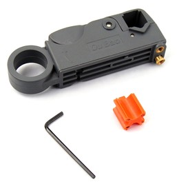 Accessotech Rotary Coaxial Coax Cable Cutter Stripper Tool for RG58 RG6 RG59 Lead Insulation