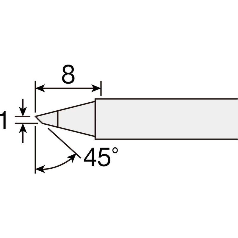 Hozan HS-51BC01 Bit Replacement Part, Lead Free Soldering Compatible, BC