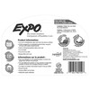 EXPO Low Odor Dry Erase Markers, Chisel Tip, Black, 2
