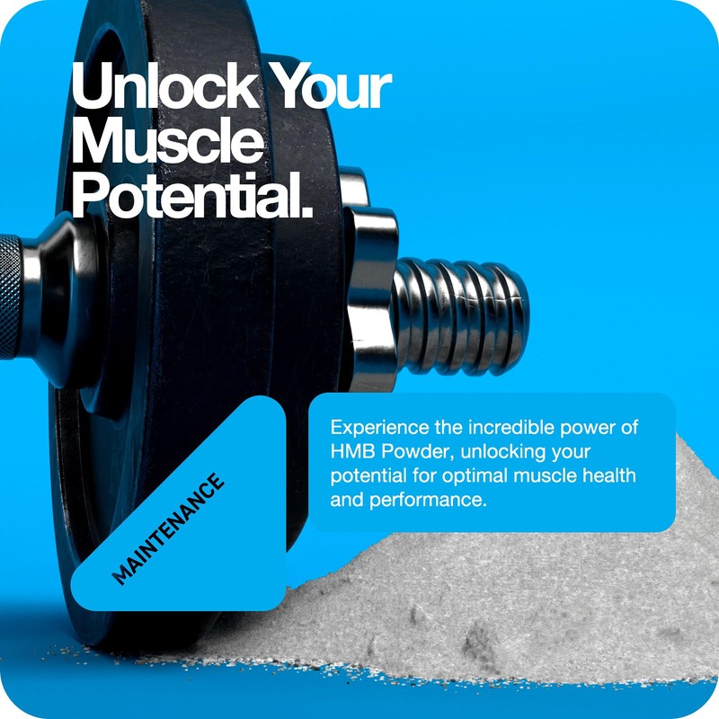 HMB Pure Powder - Promote Muscle Growth and Performance