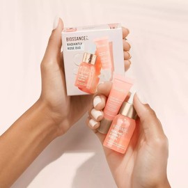 Biossance Radiantly Rose Duo Mini Vitamin C Rose Oil & Lip Balm ~ New Sealed