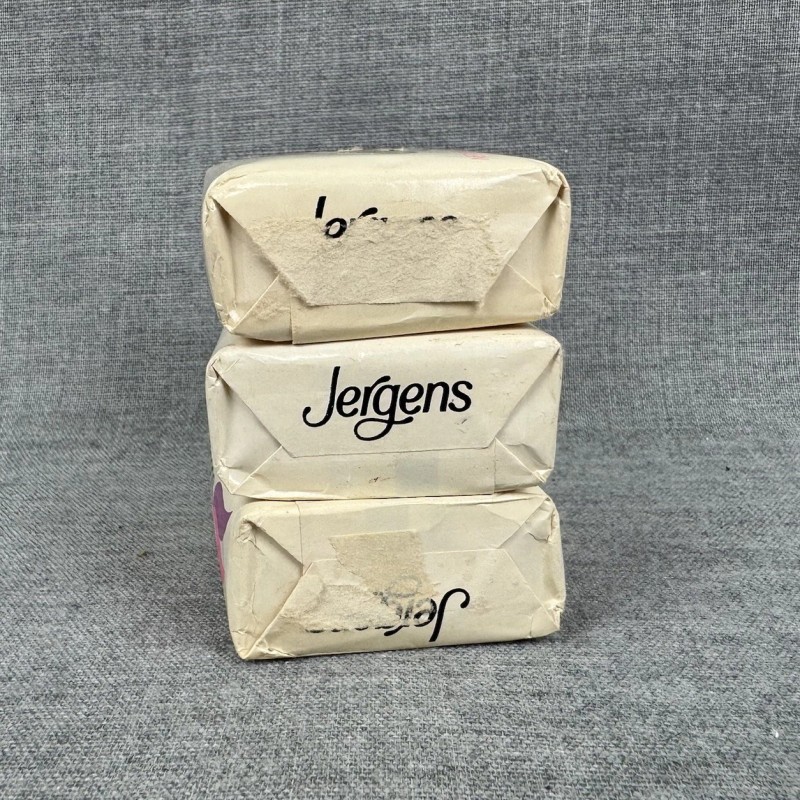 Jergens 3 Jergens Bath Bar Lotion-Mild Soap 3 oz Facial