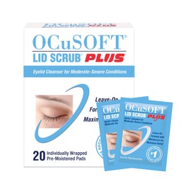 Ocusoft Lid Scrub Plus (20 Individually Wrapped Pre- Moistened Pads)