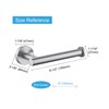 TASTOS Toilet Paper Holder SUS304 Stainless Steel Round Size Brushed