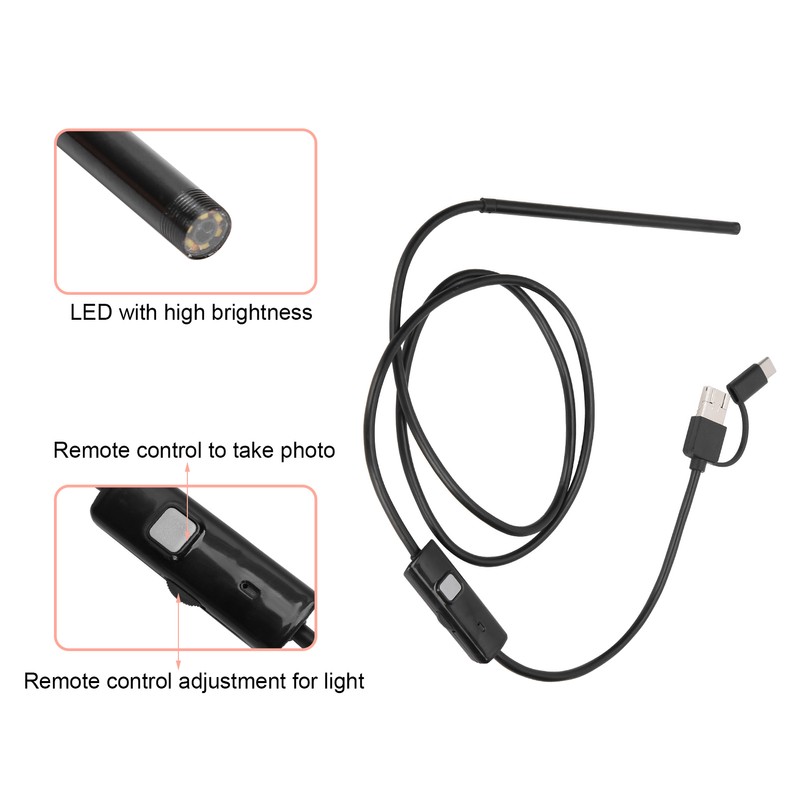 3‑in‑1 Visual Earwax Remover Luminous Ear Endoscope Earwax Cleaning Removal