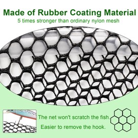 Foldable Fishing Net, Landing Fishing Pier Nets, Drop Net for Pulling Up Fish with Rope, Portable Bridge Fishing Net for Minnows, Crawfish, Shrimp (Top-Dia:31.5in,Bottom-Dia: 39.3in)