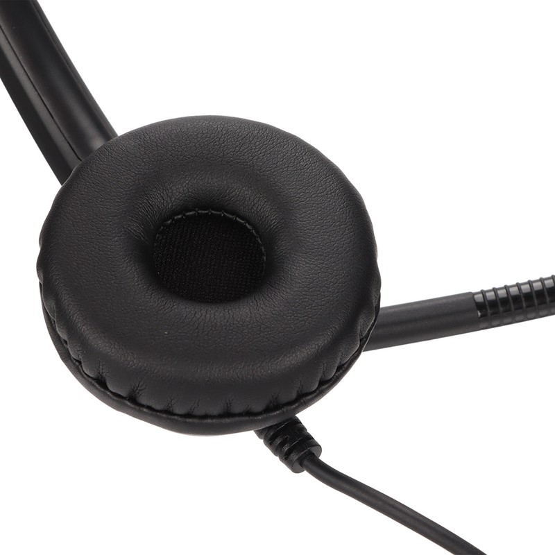 2.5mm Telephone Headset Noise Reduction Unilateral Elbow Plug Customer Service