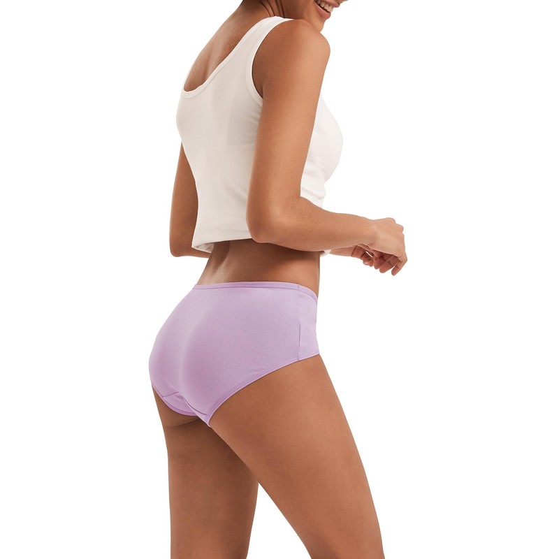 Innersy Women’s Underpants, Cotton, Breathable, Medium Waist Panties, Pack of