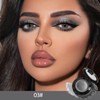 Erinde Grey Glitter Eyeshadow Palette, Matte Glitter Eyeshadow Palette, Waterproof