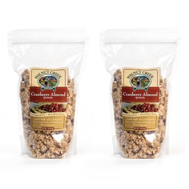 Amish Made Wholesome All Natural Granola Cereal Snack Cranberry Almond Pack of 2