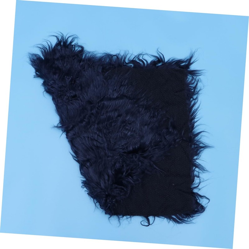 Operitacx Navy Blue Newborn Photography Blanket Soft Photo Prop Mat