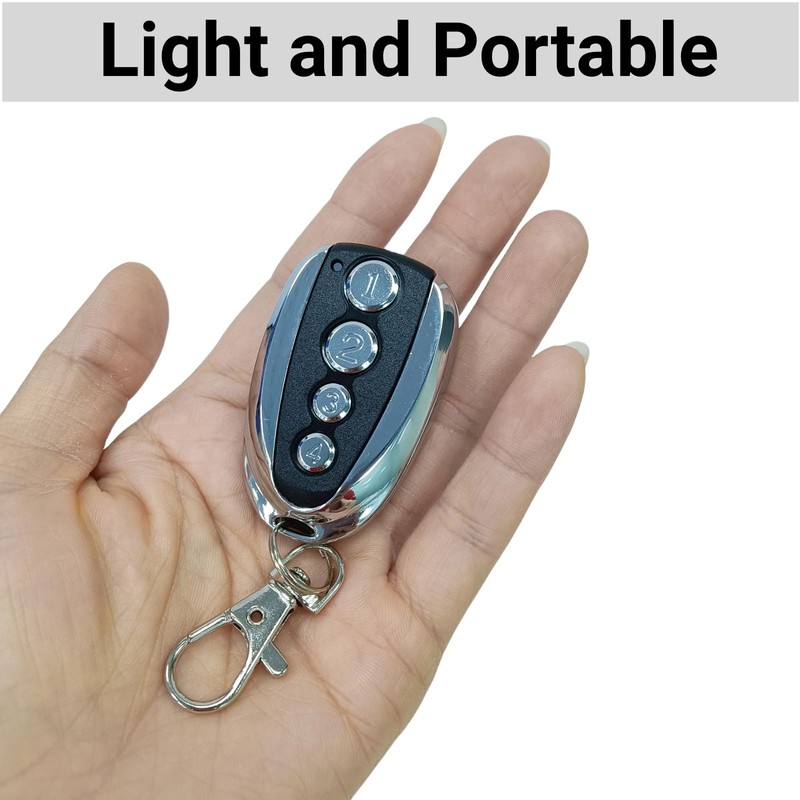 QSDIYRF Garage Remote Compatible with Doorworks Roller Door DC800N DC1200N