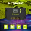 Newpowa 20A PWM Solar Charge Controller 12V/24V LCD Display Off