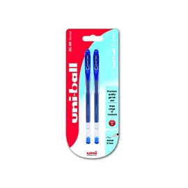 uni-ball UM-120 Signo Gel Rollerball Pen - Blue, Pack of 2