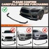 JTFF Front Bumper Spoiler Lip Compatible with 2014-2017 Infiniti Q50