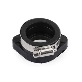 Artudatech Carburetor Intake Adapter Flange Manifold w/Clamp For VM24 PE26 PE28 PWK 28mm