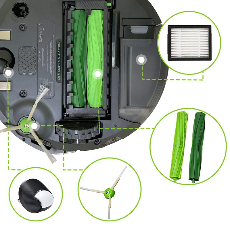 Replacement Parts accessory for iRobot Roomba i3 i3+ i4 i4+