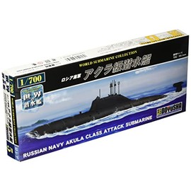 Doyusha 1/700 World Submarine Series No.5 Russian Navy Accra Class Submarine Plastic Model WSC-5