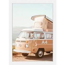 A4 Picture Frame Black - 8.27x11.69 Inch Frame Set of 3, Poster Frames, Certificates Documents Frames,Modern Style Wood Composite Frame Wall Gallery Photo Frames Home Decor best gift frame - Color: White-A4-3pcs