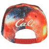 Cali California All Over Cosmos Galaxy Space Red Blue Cap