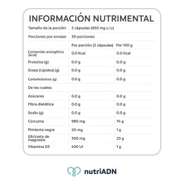 Curcuma Suplemento Endo Support Colicos 60 Capsulas N/a