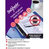 Snopake A4 Polyfile RingBinder Popper Wallet – Clear [Pack of
