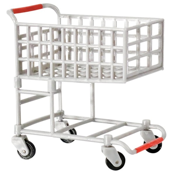 Plastic Toy Shopping Cart for Wrestling Action Figures