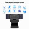 Spedal 1080p Full HD Webcam with Auto Focus, Dual Microphone