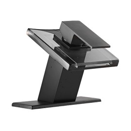 Bathroom Faucet Black Waterfall Glass Spout Single Handle One Hole Bath Sink Faucet Vanity Lavatory Basin Mixer Tap with Cover Plate Deck Mount Commercial