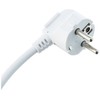 Kopp Standard 3-Way Socket Strip, white, 128613003