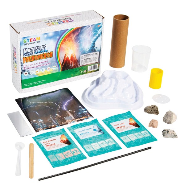 Fun Express Steam Natural Phenomenon Science Kit - Fascinating STEAM