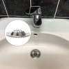 VONRUSS-UK Stainless Steel 2Pcs Kitchen Sink Strainer Plug Standard Dual