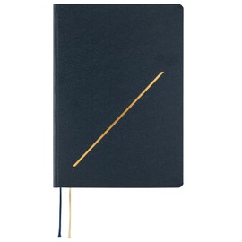Hobonichi Techo 2025 HON Slash (Navy), English Version, A5, 1 Page Per Day, January Start, Week Begins On Monday