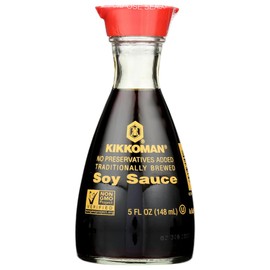 Kikkoman Soy Sauce 5 OZ (Pack of 2)