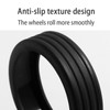 8PCS Luggage Caster Wheel Covers – Shock Absorbing & Noise-Reducing