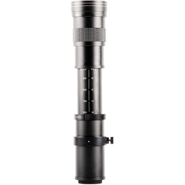 Ultimaxx 420-800mm (840-1600) f/8.3-16 HD Telephoto Zoom Lens for Nikon D3300, D3400, D3500, D5000, D5200, D5300, D5600, D7200, D7500, D750, D850, D500, & More Digital SLR Cameras