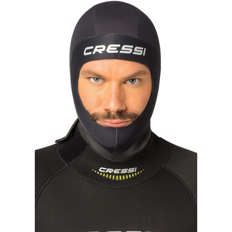Cressi Hood Men's - Premium Neoprene, L (5-6-7)
