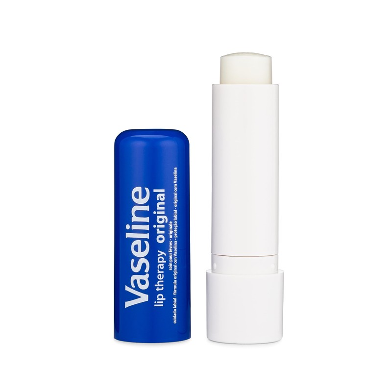 Vaseline Lip Therapy Care Original, Fast-Acting Nourishment, Ideal for Chapped,