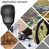 Walkie Talkie Speaker Mic, Handheld Shoulder Mic for FPCN10A/FPCN30A Two