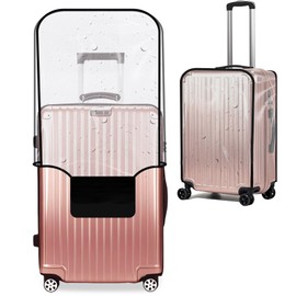 30-inch Luggage Cover Protector Clear PVC Waterproof Suitcase Covers, Travel Luggage sleeves protective Tsa Approved