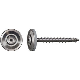 T-Star plus T20 4Cut A2-4577000450257 Plumbing Screw, 4.5 x 25 mm, Pack of 75, Fully Threaded, Raised Countersunk Head, T-Star Plus T20, 4CUT, Rustproof Stainless Steel