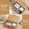 Tsudoku Seagrass Hand Woven Storage Box Storage Box Storage Basket