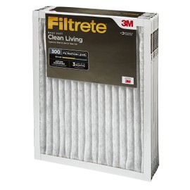 Filtrete Clean Living Basic Dust Filter, MPR 300, 16 x 25 x 1-Inches 6-Pack